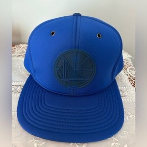 NWOT Exclusive Mitchell & Ness Golden State Strapback In Royal Blue